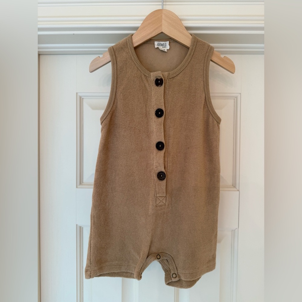 Organic Terry Romper by KidWild Organics